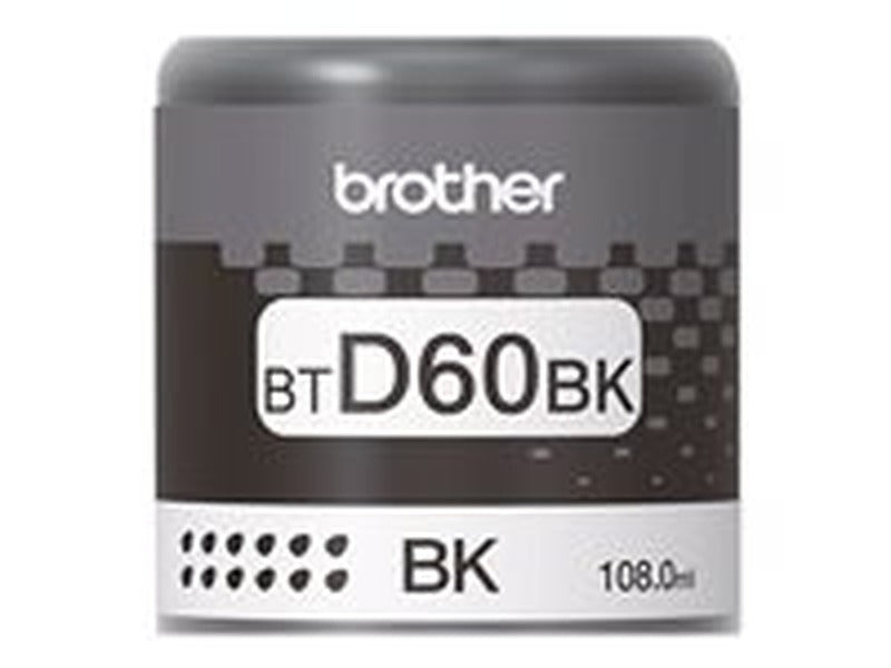 Brother Botella Tinta BTD60BK Negra 6500 pag