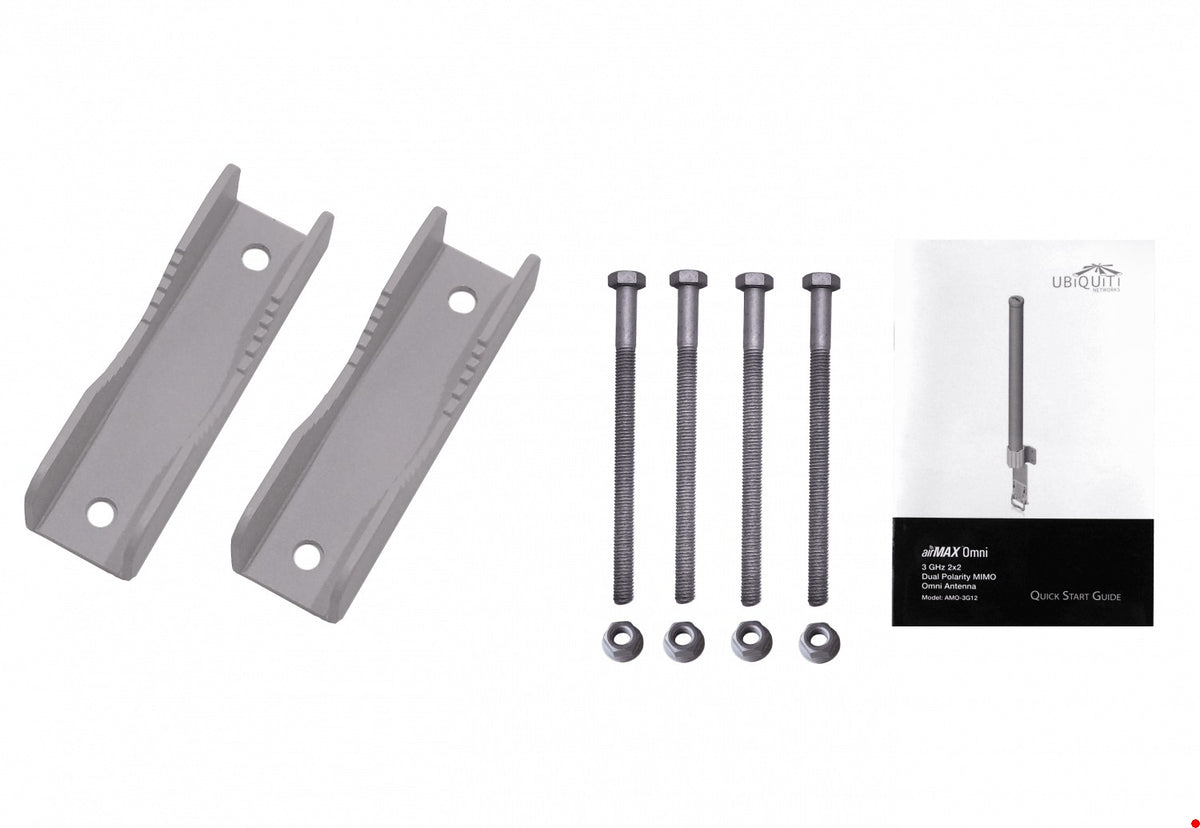 AMO-5G13-LIQ UBIQUITI USADO Antena Omnidireccional 13dBi Banda 5GHz 2x2 Conector 2-RPSMA Para Exterior