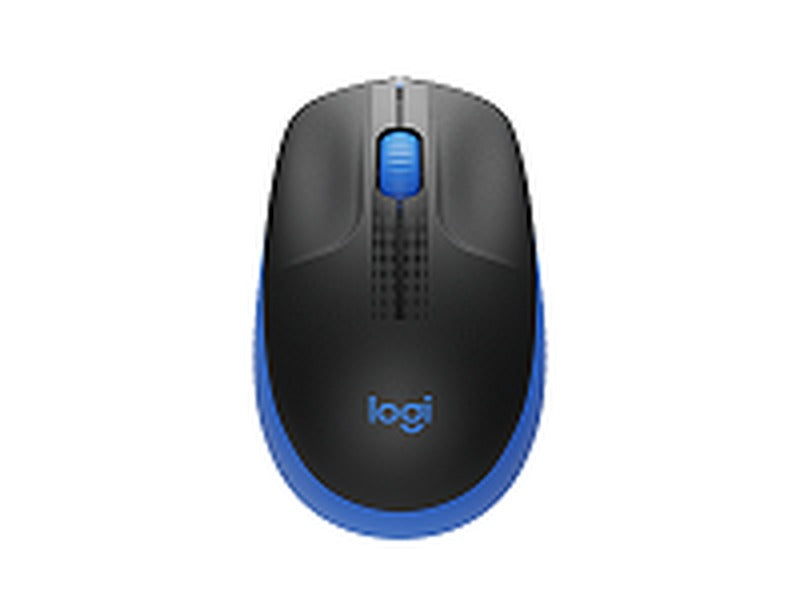 Logitech Mouse Inalambrico M190 Negro/Azul