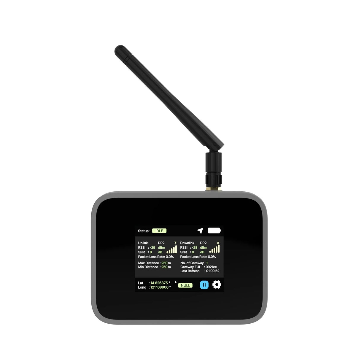 Tester LoRaWAN® RAK10701-Plus mapeo indoor y outdoor