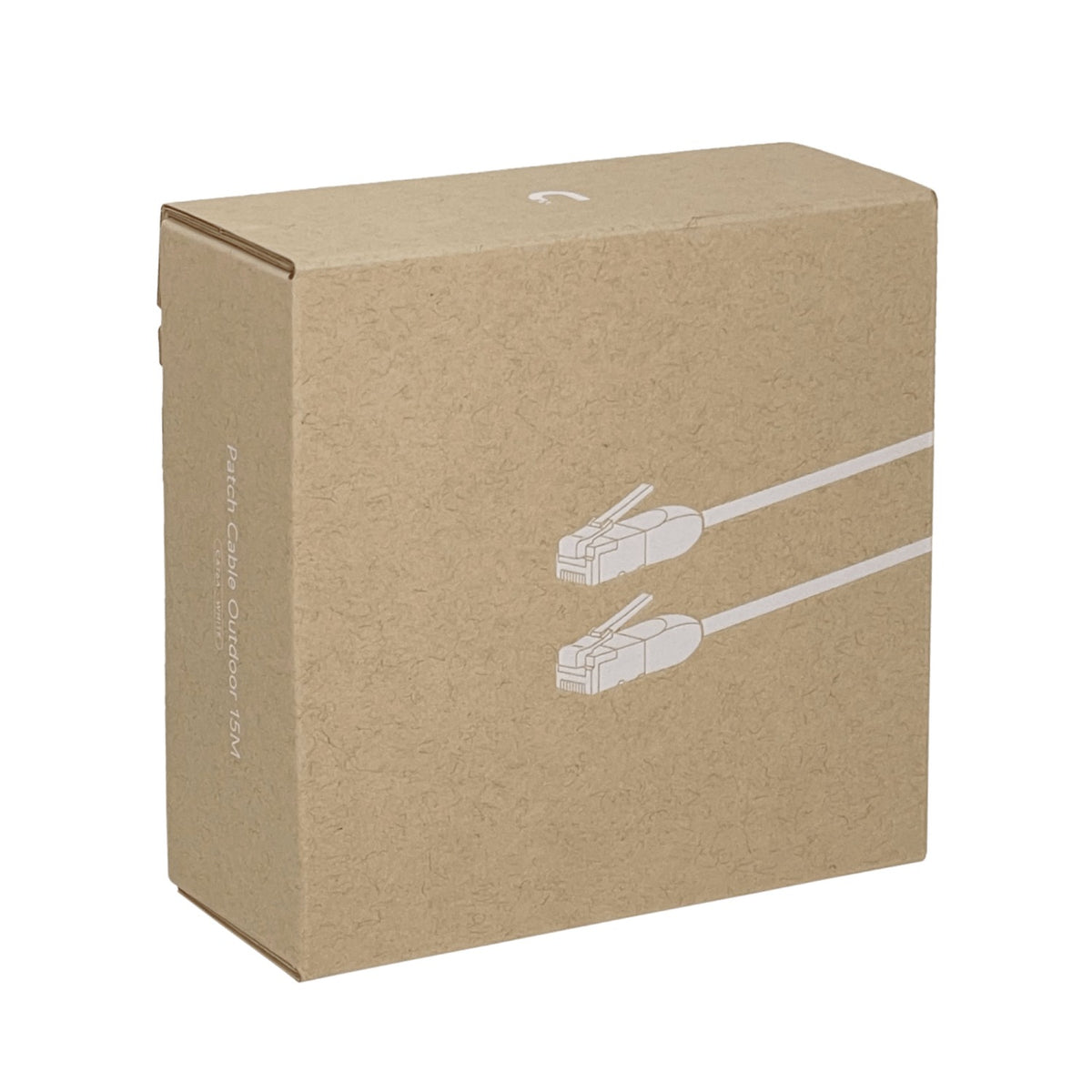 WOPA-15. UI 15 metros Blanco Cat6A F/UTP Cable para Exterior TPE 10GbE PoE+++ UACC-CABLE-PATCH-OUTDOOR-C6A-15M-W UBIQUITI