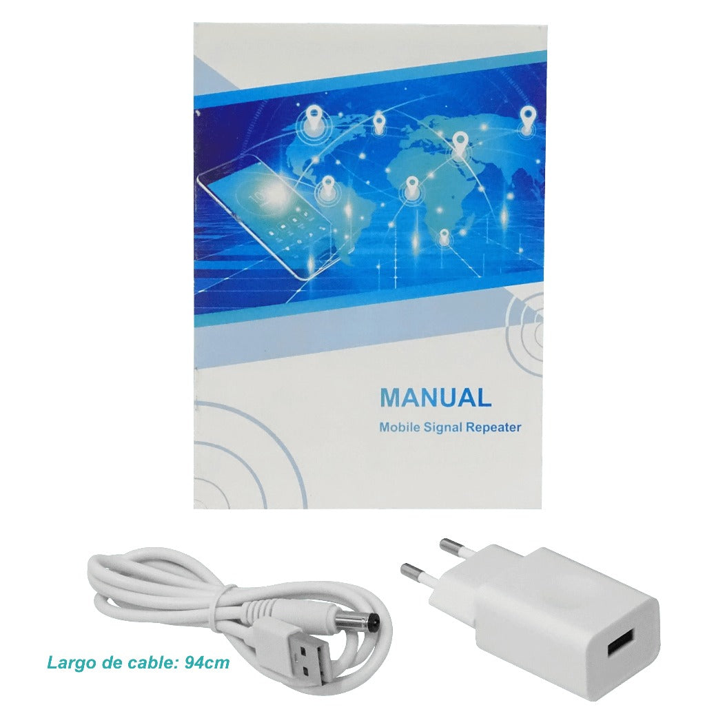KW-DCS-23 LINTRATEK 2300MHz 2-N-Hembra 70dB B40 necesita Antenas Amplificador incluye 5V1A
