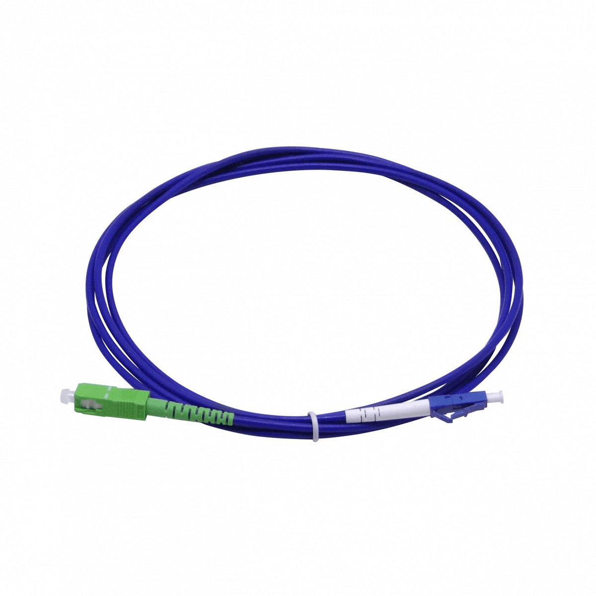 JBSAL2 LSZH Blindado 2mt LC/UPC-SC/APC SM Simplex Cable de Fibra Óptica 3.0mm 9/125um