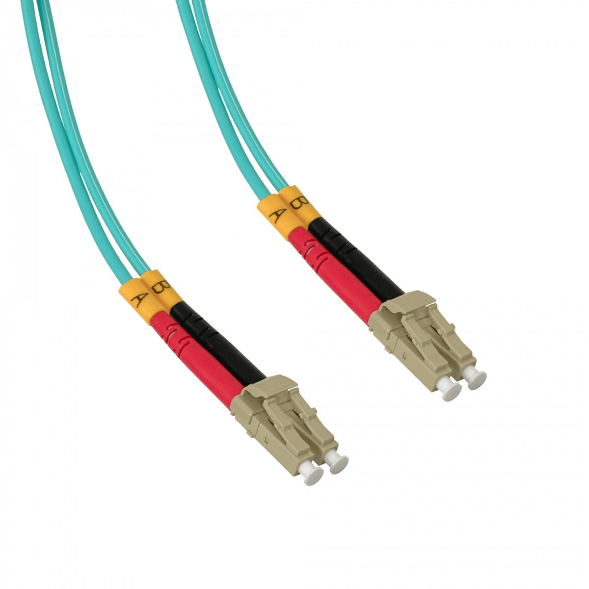 JF3LL1 1 metro LC-LC OM3 Multimodo MM Dúplex Puente Fibra 3.0mm 50/125um LSZH