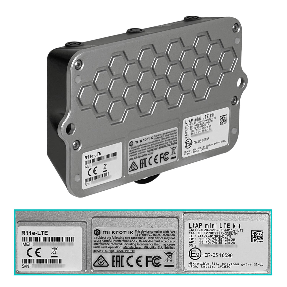 LTAP-MINI-LTE-KIT MIKROTIK LTE-1-2-3-7-8 2-Sim 2-U.FL GPS 2,4GHz 22dBm 2x2-2dBi 1-100 L4