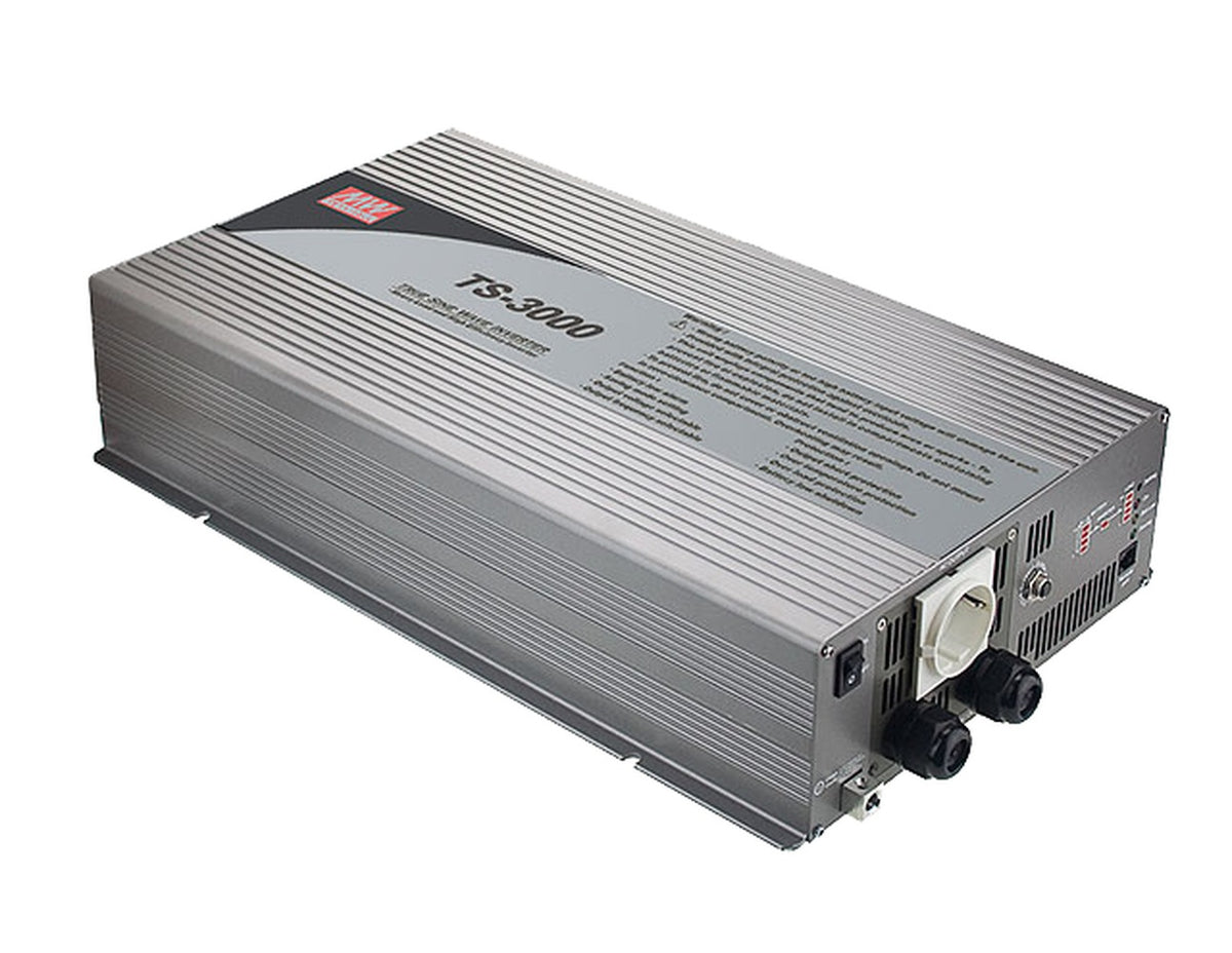 Inversor onda pura 3000W TS-3000 - US - Americano - 24VDC - 230VAC