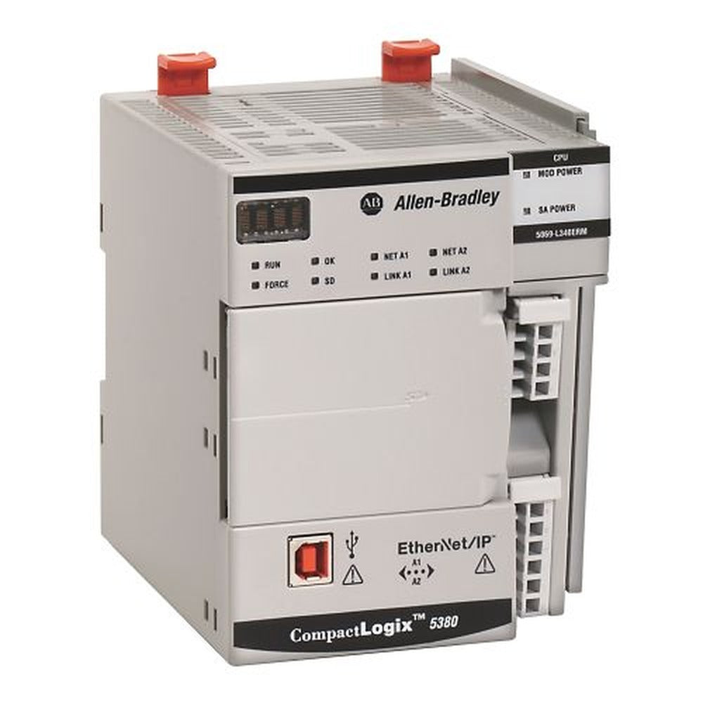 CompactLogix 5380 Controller, 2 MB, 16 I/Os, 40 Nodes, Standard