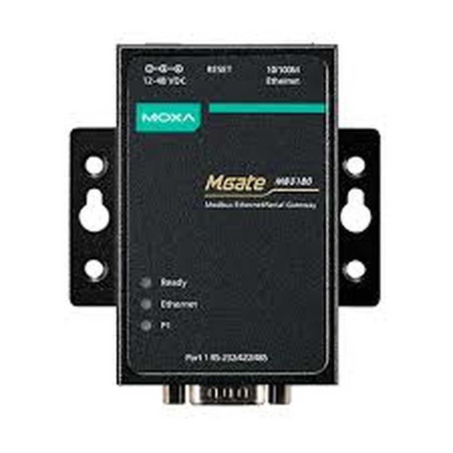 Gateway Modbus MGate MB3180, 1 puerto serial RS-232/422/485 a Modbus TCP