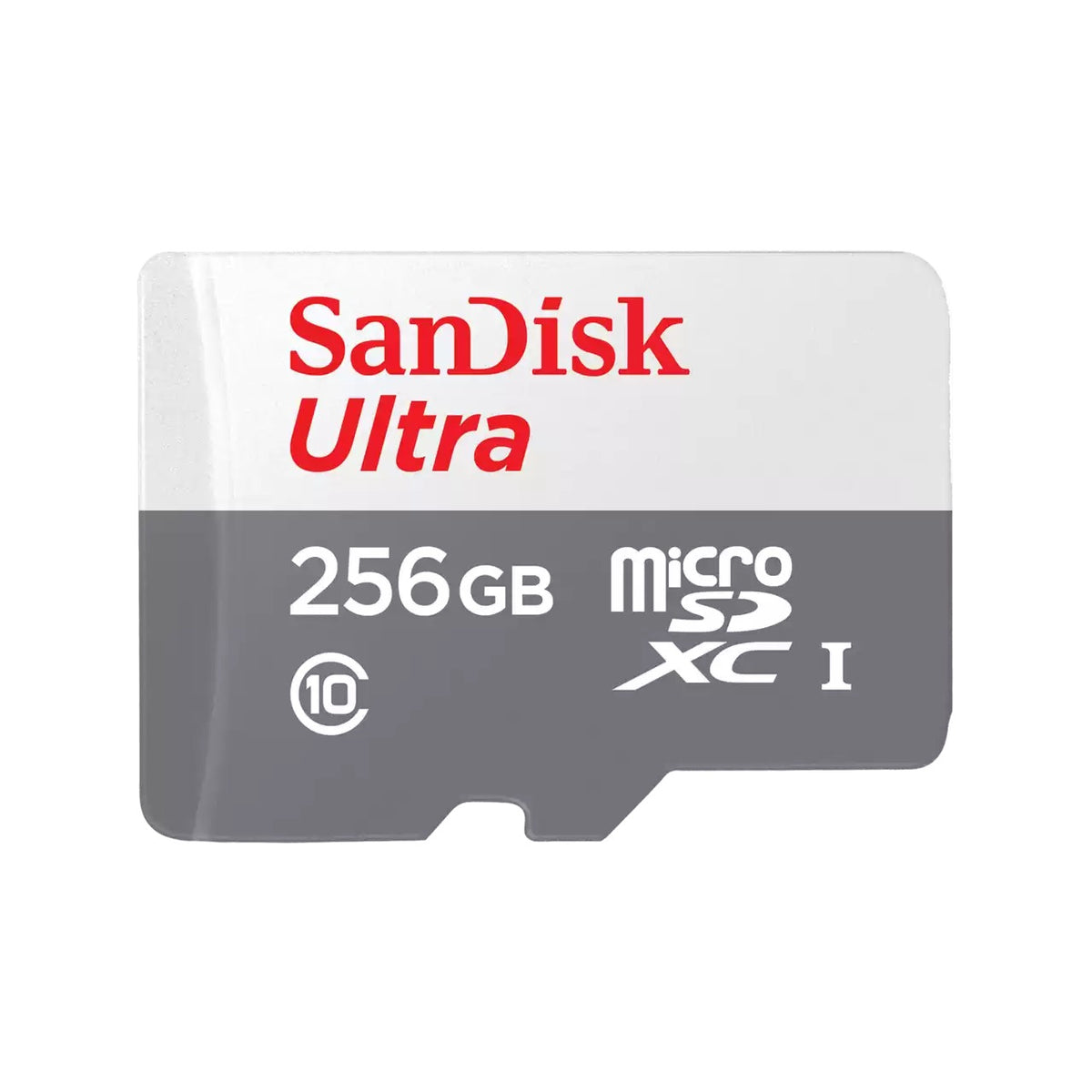 Tarjeta MicroSD 256GB Sandisk UHS-I Velocidad de Lectura 100MB/s