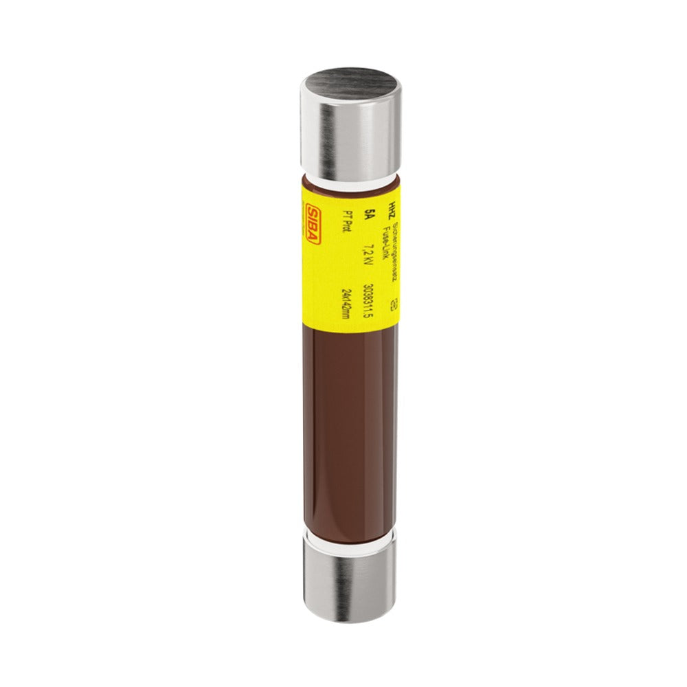 FUSIBLE SIBA HHZ 1A BV 3/7,2kV 24x142mm para transformador de potencial