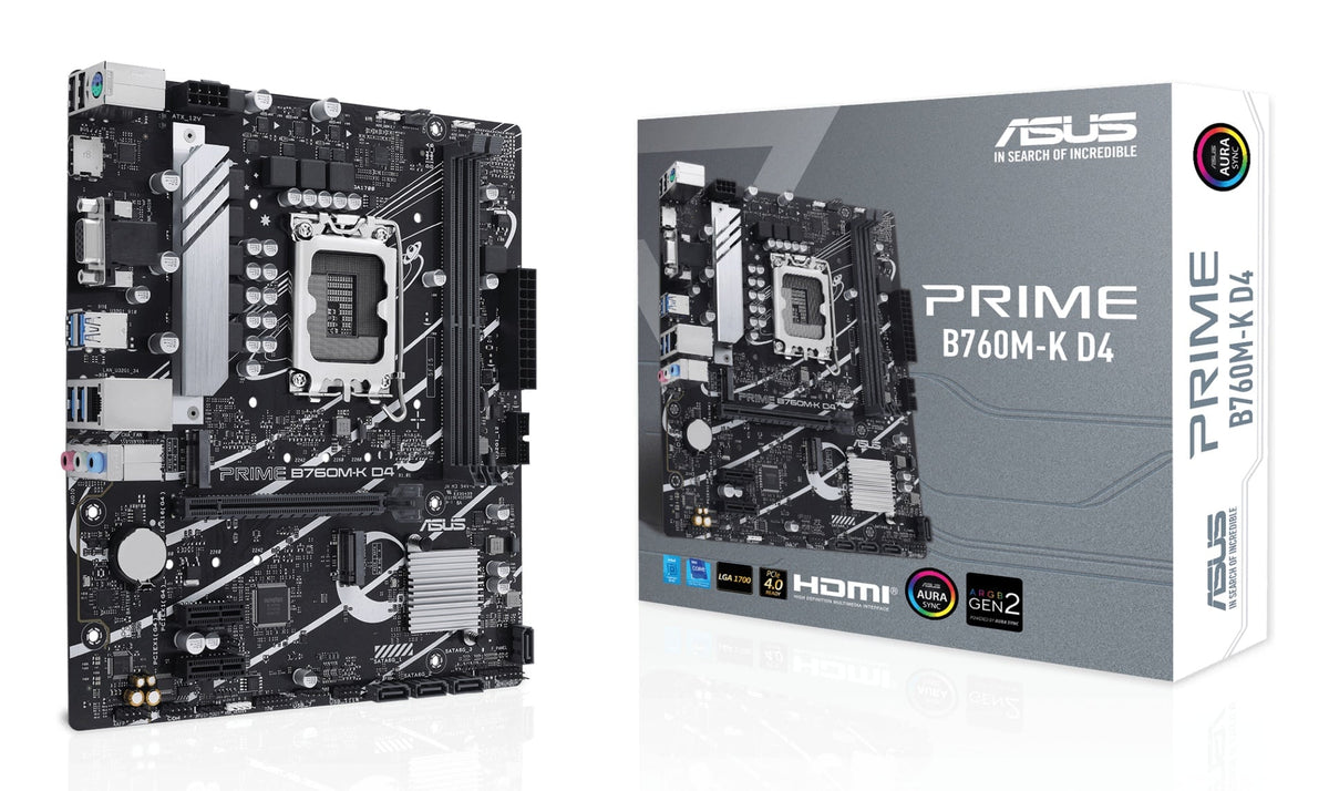ASUS Placa Madre PRIME B760M-K D4