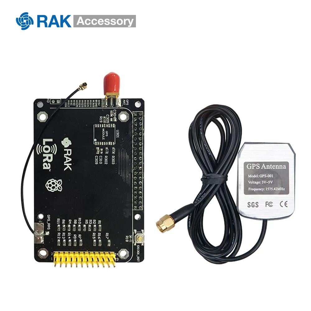 Placa convertidora Raspberry Pi con antena GPS