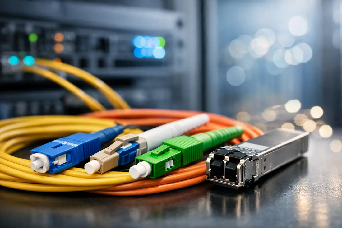 Guía conectores fibra óptica para redes FTTH y 10G