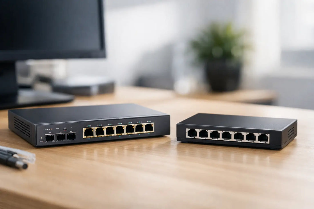 ¿Switch administrable o no administrable?
