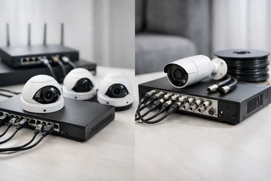 NVR PoE vs DVR: qué sistema conviene instalar