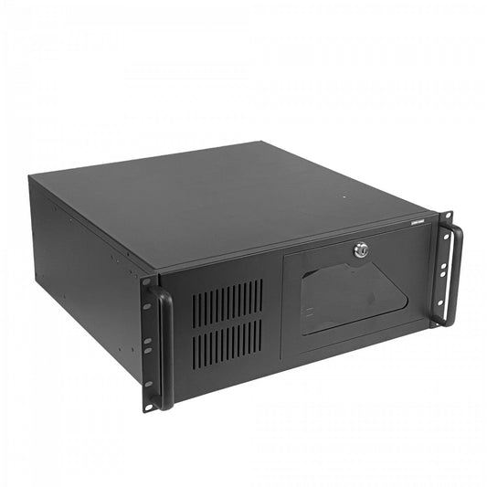 RAG-4U. Gabinete Rack LINKMADE 4U para Micro-ATX y ATX con 4 ranuras PCI de perfil bajo, requiere fuente ATX