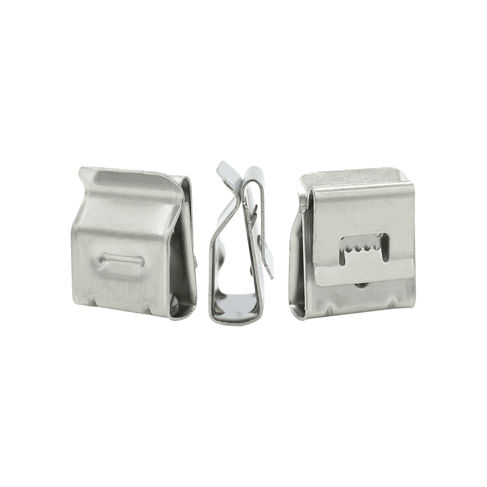 Clip de Acero Inoxidable para Fijación de 1-2 Cables