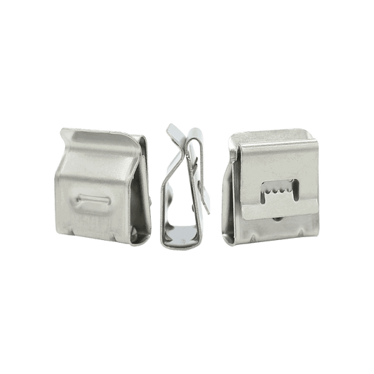 Clip de Acero Inoxidable para Fijación de 1-2 Cables