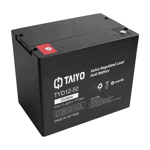 Batería de Ciclo Profundo AGM – TAIYO 12Vcc 50Ah