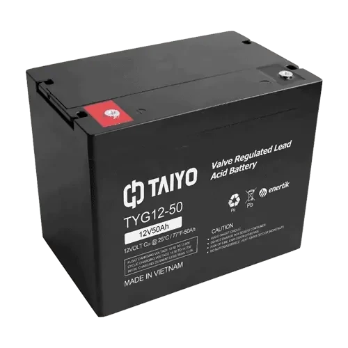 Batería de Ciclo Profundo Gel – TAIYO 12Vcc 50Ah