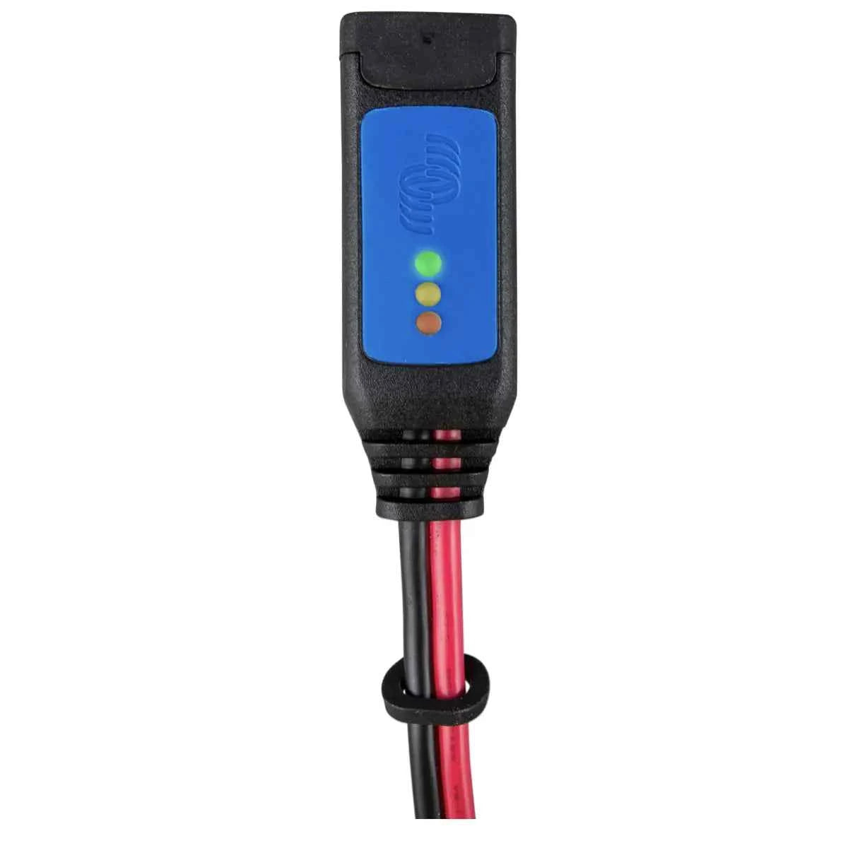 Conector de Ojal M8 con Fusible ATO 30A + Luces Indicadores – para Victron Blue Smart IP65