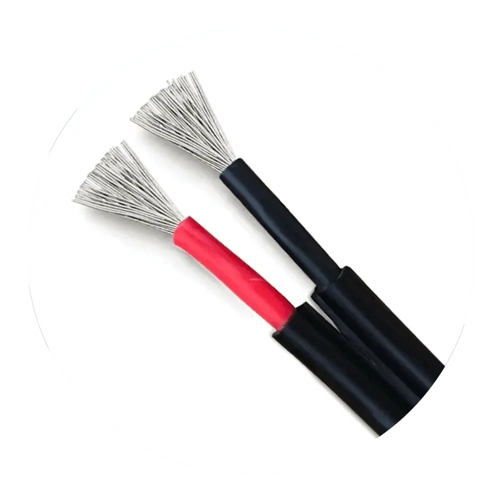 Cable Fotovoltaico Bipolar 4mm² – Negro+Rojo (1 Metro)