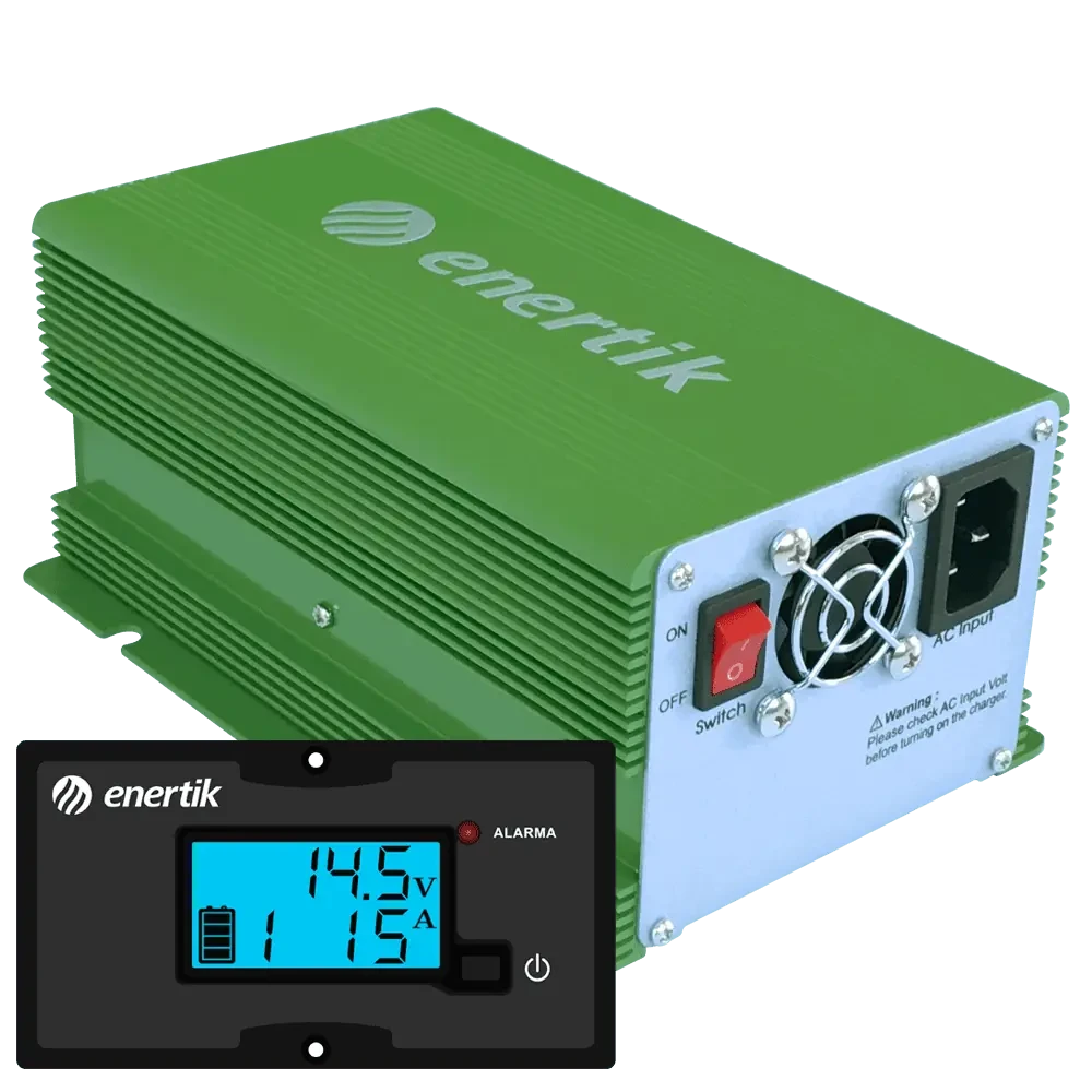 Cargador Automático de Baterías 12V 15A
