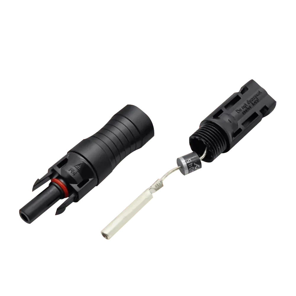 Conector Porta Diodo MC4 (c/Diodo 15A)