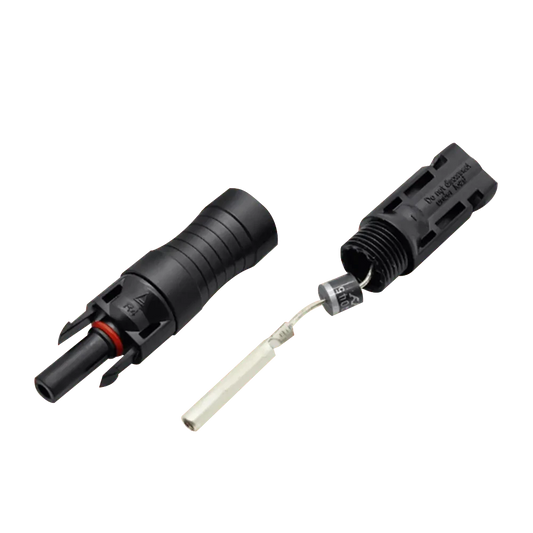 Conector Porta Diodo MC4 (c/Diodo 15A)