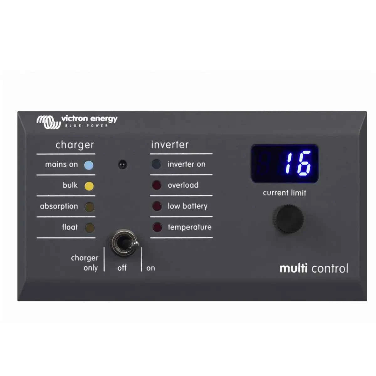 Control Remoto para Inversores-cargadores Victron – Digital Multi Control 200/200A GX