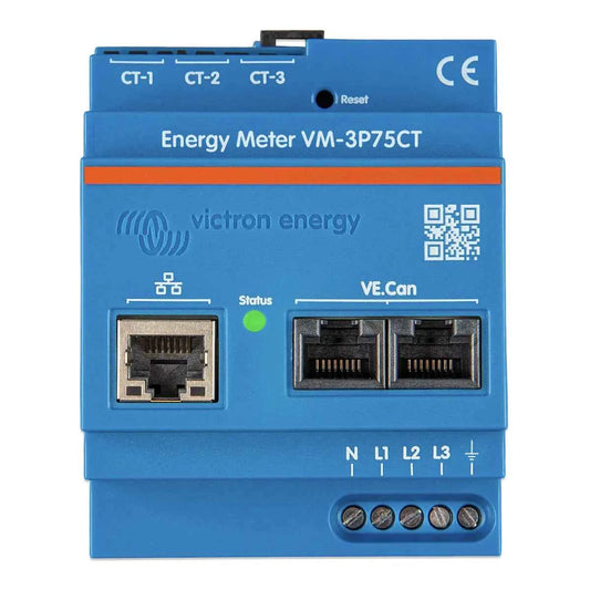 Medidor de Energía Trifásico – Victron VM-3P75CT