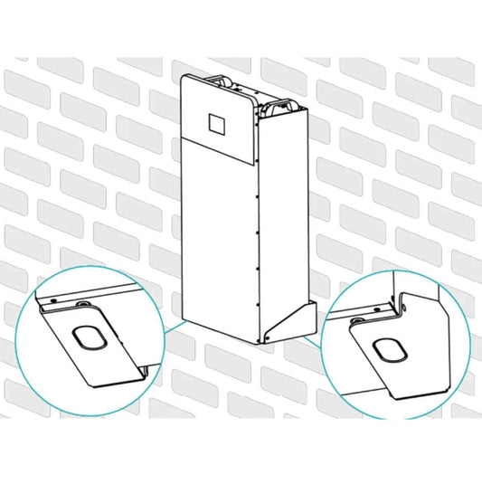 Kit de Montaje en Pared para Pylontech Fidus Plus