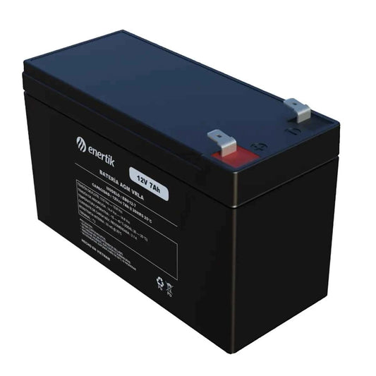 Batería de Ciclo Profundo AGM – Enertik – 12V 7Ah