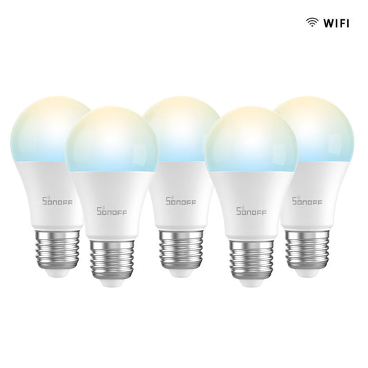 Lote de 5 Bombillas Inteligentes Wifi LED – Sonoff