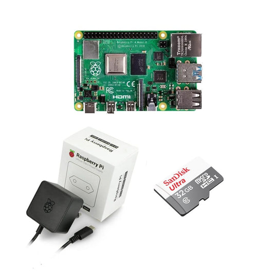 Set Inicial Raspberry Pi 4 – Capacidad 4Gb