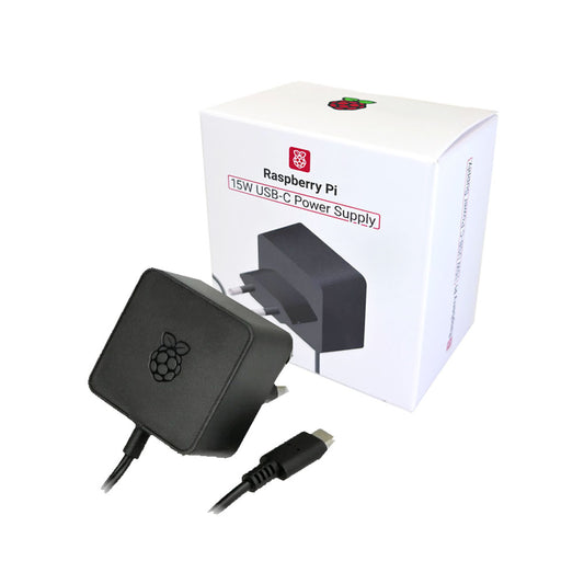 Adaptador de Corriente USB-C 15W 5V 3A (Compatibilidad Oficial Raspberry Pi 4)