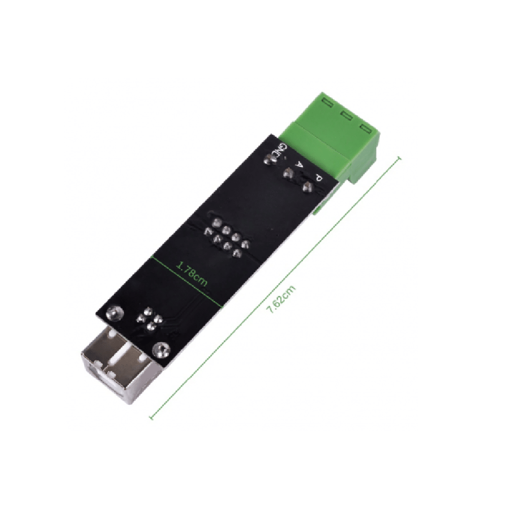 Adaptador USB B hacia RS-485 con Controlador FTDI MAX485