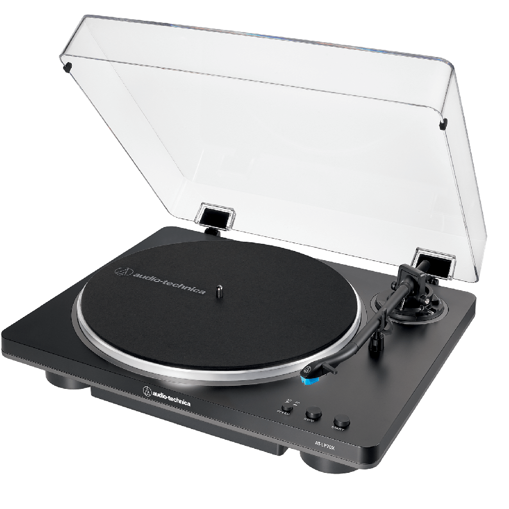 Plato Giratorio Audio-Technica AT-LP70X Color Negro