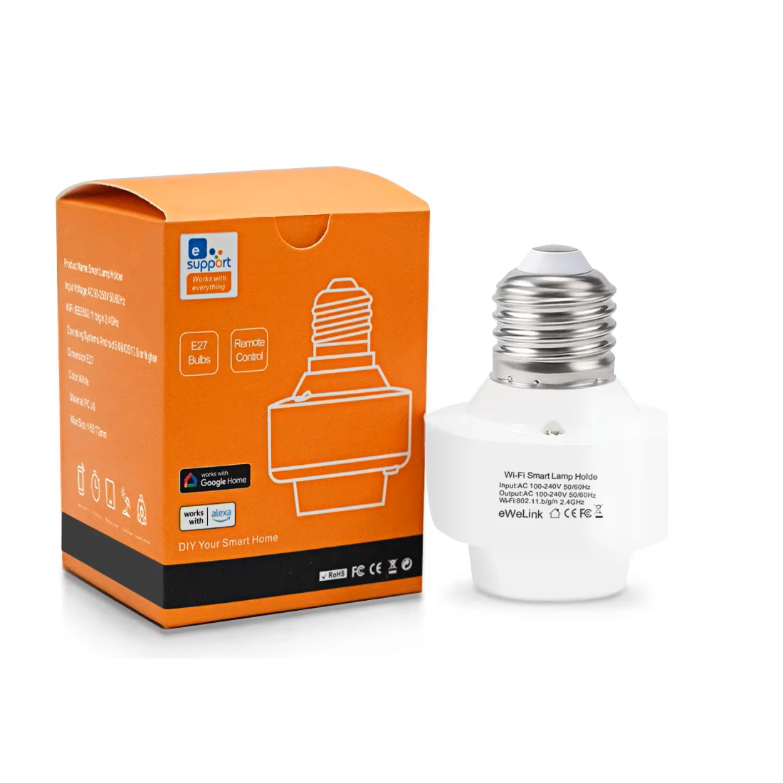 Enchufe Inteligente WiFi y Radiofrecuencia – Compatible Sonoff (eWeLink)