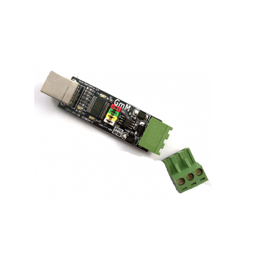 Adaptador USB B hacia RS-485 con Controlador FTDI MAX485