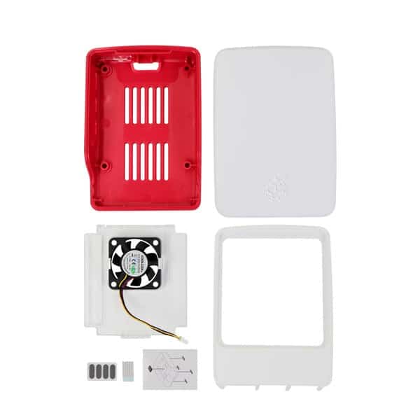 Estuche original equipado con ventilador de refrigeración para Raspberry Pi 5