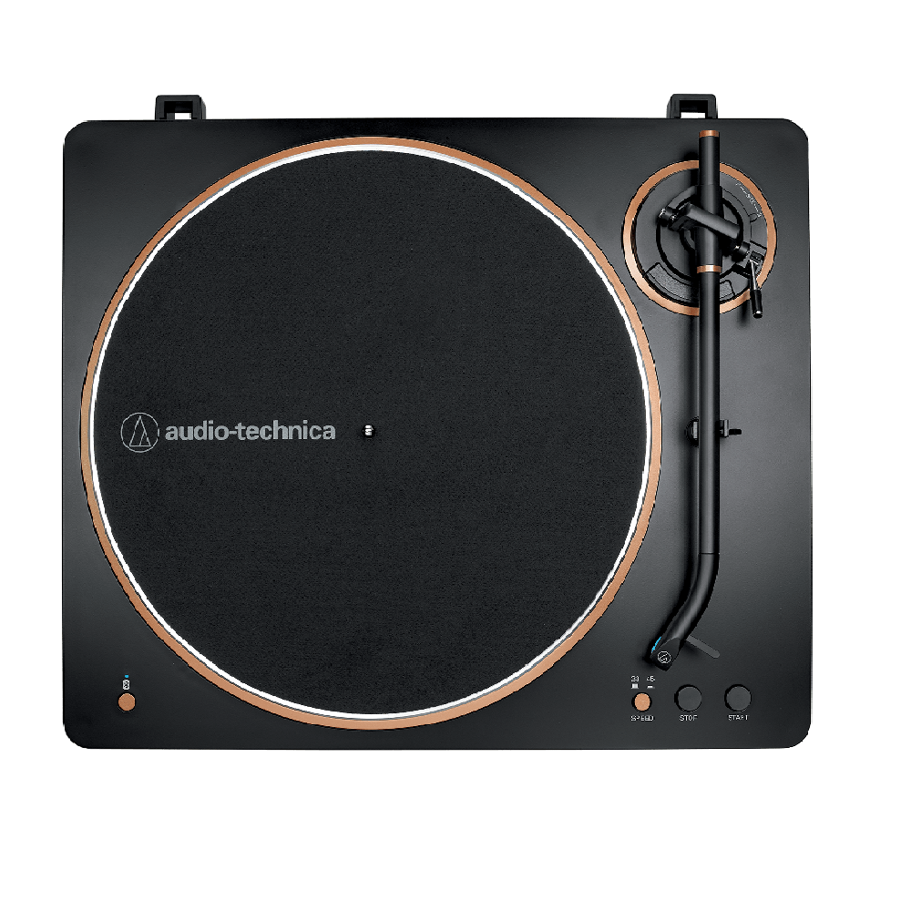 Tocadiscos Bluetooth Audio-Technica AT-LP70XBT-BZ con Altavoces Bluetooth Blik Fidelity