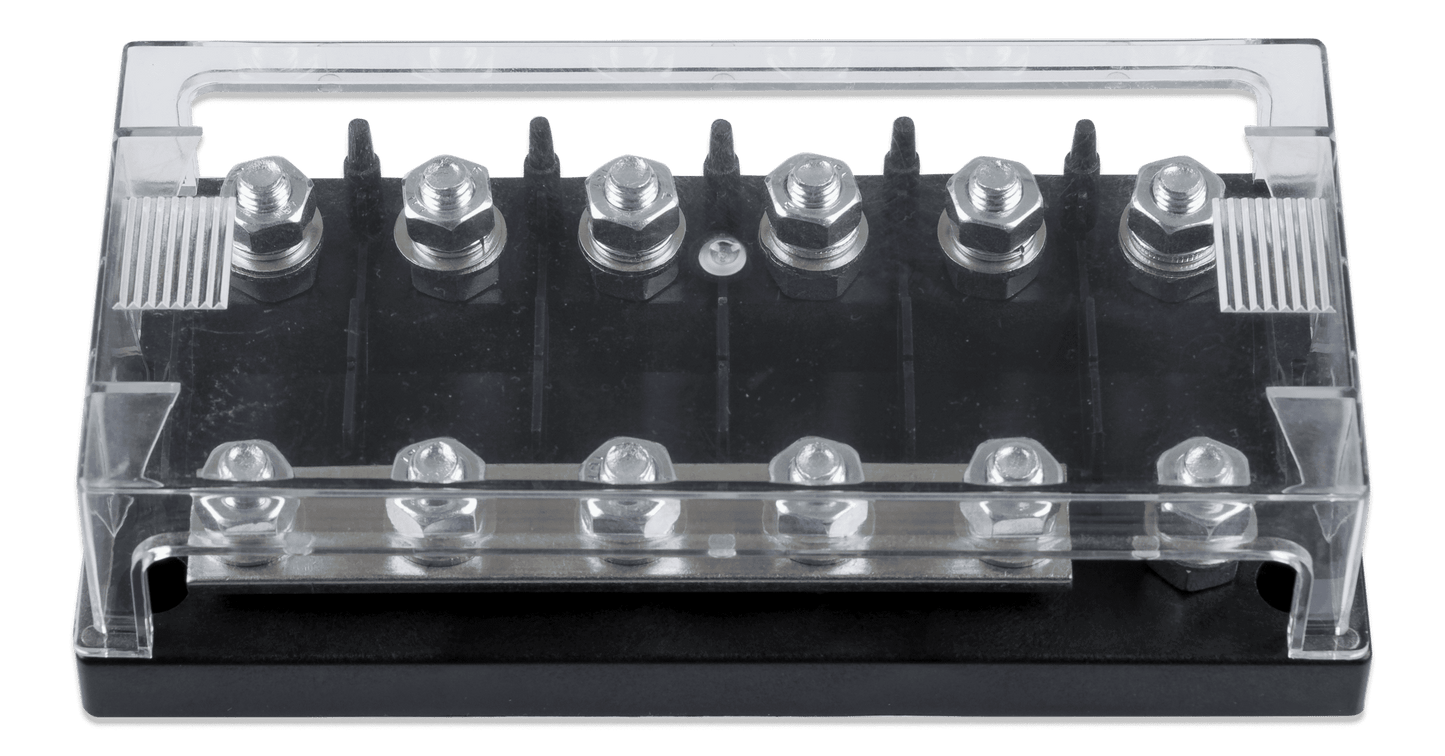 Portafusible de 6 vías para fusibles MEGA de Victron