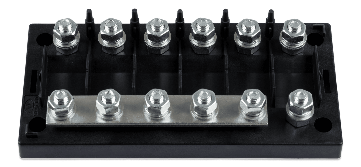 Portafusible de 6 vías para fusibles MEGA de Victron