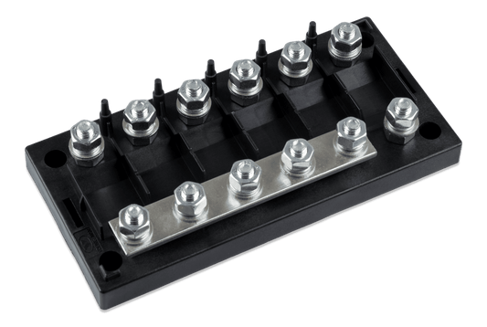 Portafusible de 6 vías para fusibles MEGA de Victron