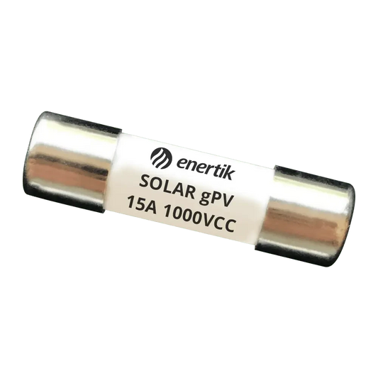 Fusible Solar 10X38mm gPV 1000Vcc 15A