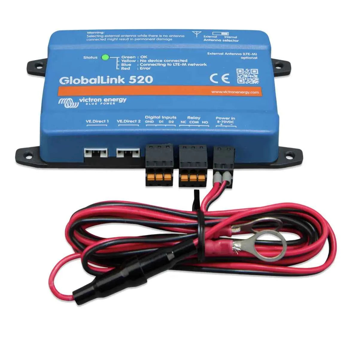 Módulo de Monitorización Victron (vía Bluetooth & VE.Direct) – con módem y plan de celular 4G incluido – GlobalLink 520