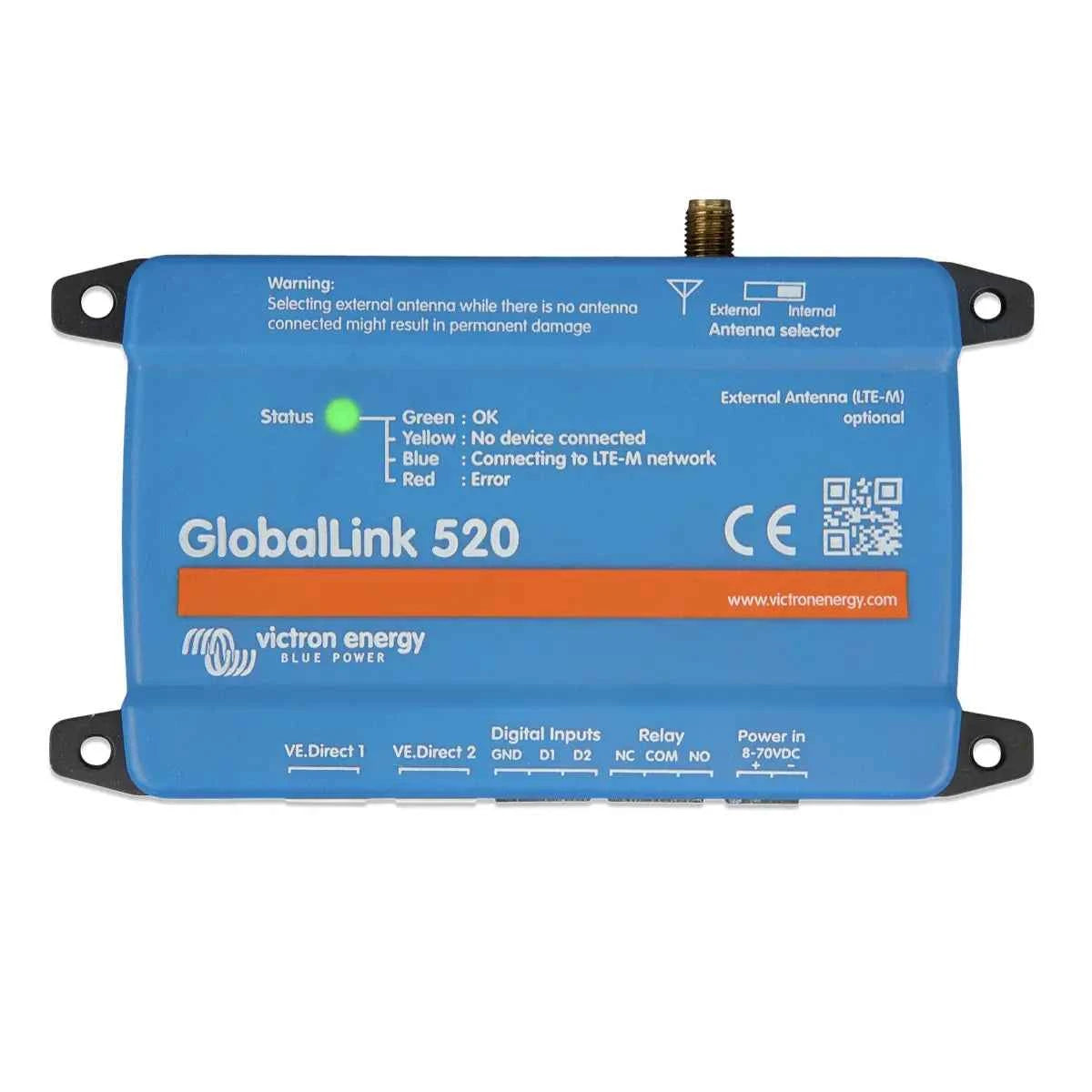Módulo de Monitorización Victron (vía Bluetooth & VE.Direct) – con módem y plan de celular 4G incluido – GlobalLink 520