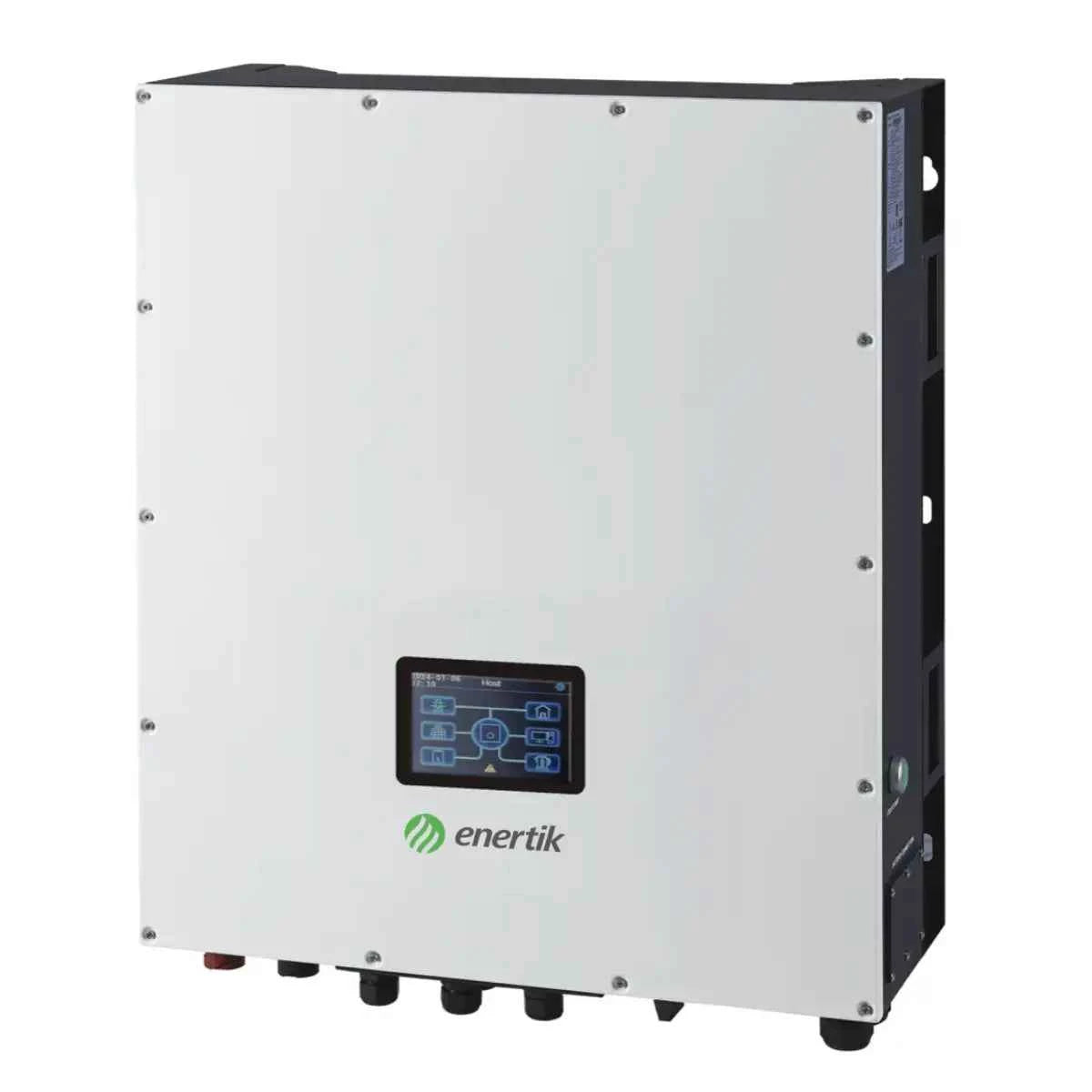 Inversor Híbrido con Backup (48V) – Trifásico 15KW con 1 Entrada / 2 Salidas – 2 MPPTs IP65