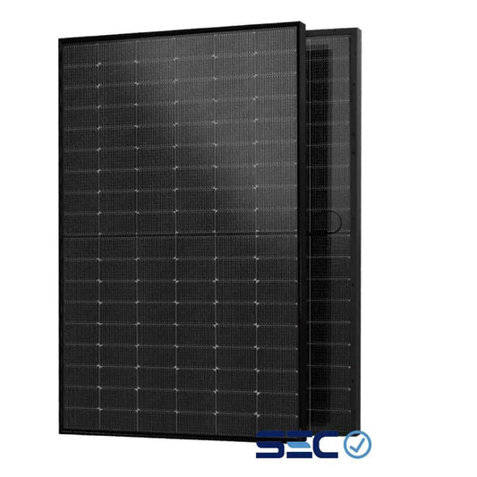 Panel Solar Hanersun – N-TOPCon Bifacial Doble Vidrio – Negro – 500W